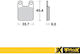 Prox Front Brake Pads Ktm60/65sx '98-01 Equivalent To Ebc Fa115r