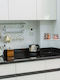 Relaxdays Wall Metal Shelf 26x26x5.5 cm White