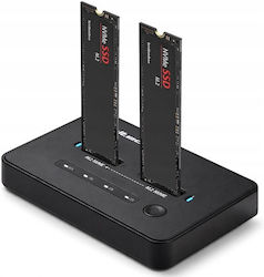 Qoltec Pentru Hard Disk-uri PCIe Cu Conectivitate USB-C 52366