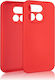 Beline Rückseitencover Aus Silikon Rot (Realme 16 Pro)
