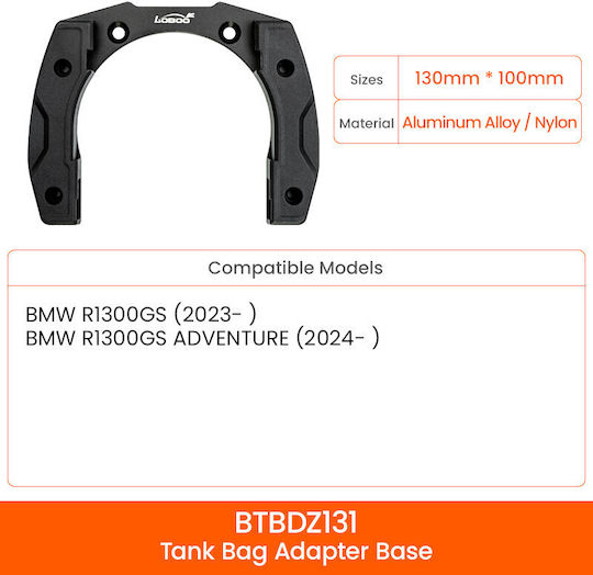 Loboo Magnetic Holder Tank Bag Easy Bmw R1300gs