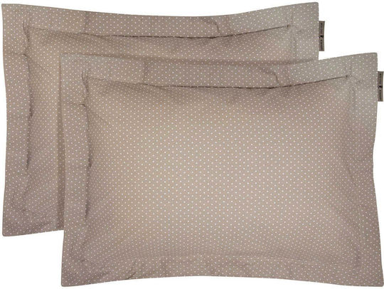 Greenwich Polo Club 2392 Kissenbezüge Oxford Taupe 50x70cm 233507002392
