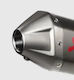 Akrapovic Τελείωμα Τελικού Τιτάνιο V-ec387 Ασημί