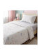 MayHome Semi Double Sheet Set Made of Cotton & Polyester Beige 180x240cm