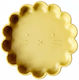 Rammelaartje Children's Silicone Food Plate Yellow