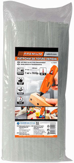 78 Pcs Transparent Hot Glue Sticks Ø 7 X 300 Mm Premium