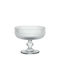 Cryspo Trio Noris Serving Bowl Ice Cream Round Glass Transparent 6 Pieces