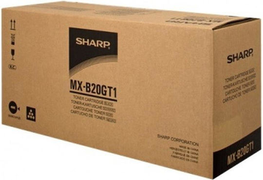 Sharp ΜΧ-Β20GΤ1 Γνήσιο Toner Laser Εκτυπωτή Μαύρο 8000 Σελίδων