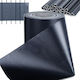 Bandă Decorativă Pentru Gardă Viu Zola Durabilă Pvc 450g/m2 20 Cleme Incluse 19 X 3500 Cm Neagră