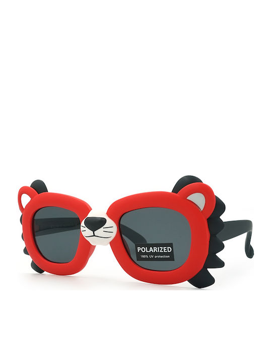 Polarized Kids Sunglasses Red