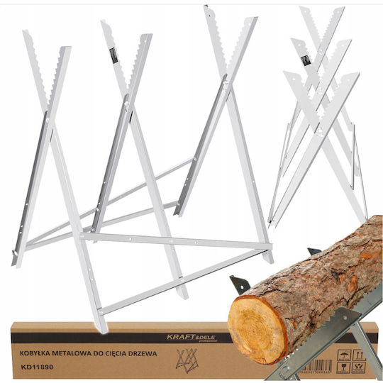 Kraft&dele Kd11890 Стойка За Рязане На Дърво 120 Кг 80 × 85 × 82 См