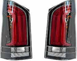 Πισινά Φανάρια Set Mercedes-benz Vito W447 14+ Look W448 Full Led Bar & Led Signal Dynamic Μαύρο Crystal Πισινά Φανάρια Set Mercedes-benz Vito W447 14+ Look W448 Full Led Bar & Led Signal Dynamic Μαύρο Crystal