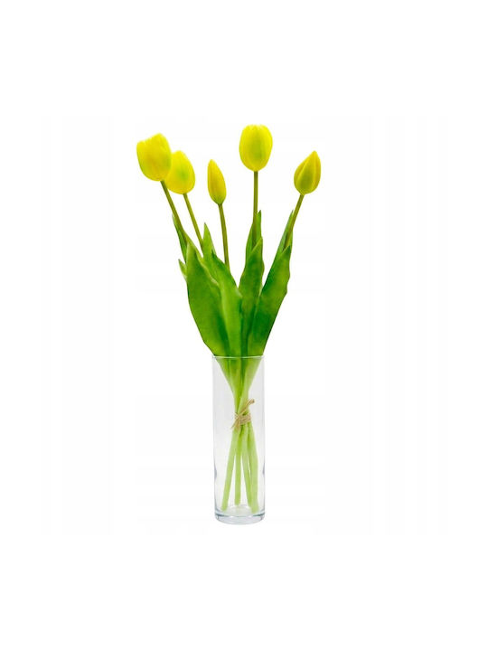 Bouquet of Yellow Tulips 39cm Saska Garden