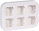 Empty Six-module Console Ip21 Forix Legrand White