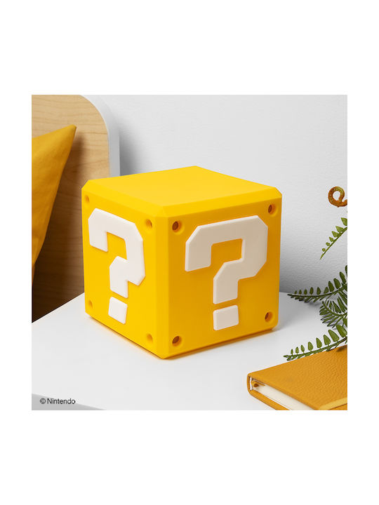 Детска Декоративна Лампа Question Block Squishyglo