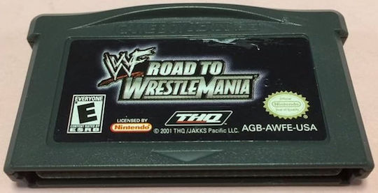 WWF Road To Wrestlemania Game Boy Advance Game (Used)