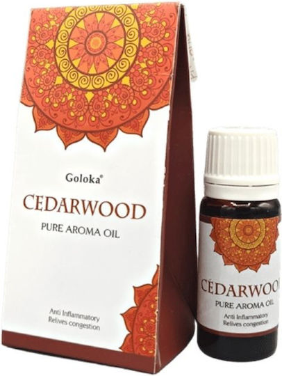 Αρωματικά Έλαια Goloka Κέδρος Cedarwood Pure Aroma Oil 10ml