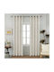 My Home Luxury Perdea cu Bandă Ecru 280x270cm