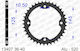 Afam Rear Aluminum Sprocket 520 Chain Code 13407-38