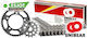 Drive Set Honda 600 Cb S F2-y & Hornet 600cc 1998-2003