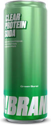 Pro!brands Clear Protein Soda Green Burst 330ml Pro!brands Clear Protein Soda Green Burst 330ml