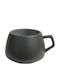 Espiel Nest Espressotasse aus Porzellan Grau 100ml