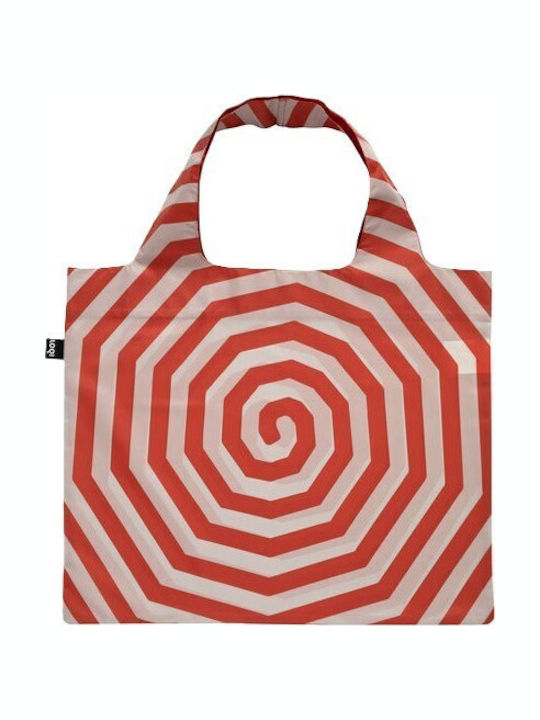 Loqi Shopping Bag 20kg Bourgeois Spirals Red Lb.sr