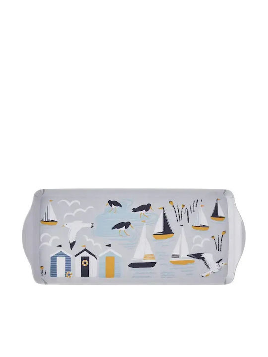 Ulster Weavers Seashore Servierplatte Aus Melamin Grau 38.7x16.7cm