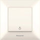 Panasonic Vertiefter Elektrischer Wandtaster Ecru