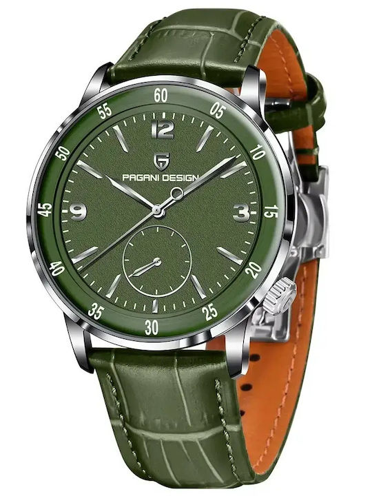 Pagani Design Men's Automatic Watch with Green ...