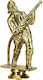 Plastic Firefighter Figurine F962/g F47/g