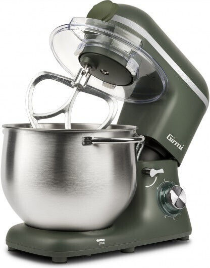 Girmi Mașină de Bucătărie 1900W cu Bol Inox 8l