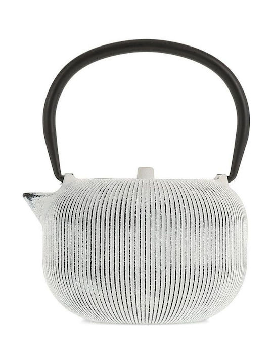 Salt & Pepper Sencha Ceainic Din Fontă Albă 700ml