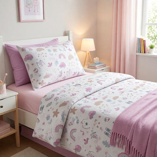 MayHome Kids Pillowcase 50x70cm Pink
