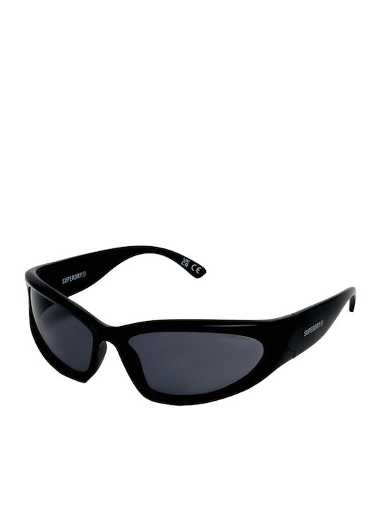 Superdry Women's Sunglasses with Black Frame and Black Lenses W9710057A F9W