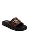 Women's Flat Sandals Flatforms Brown