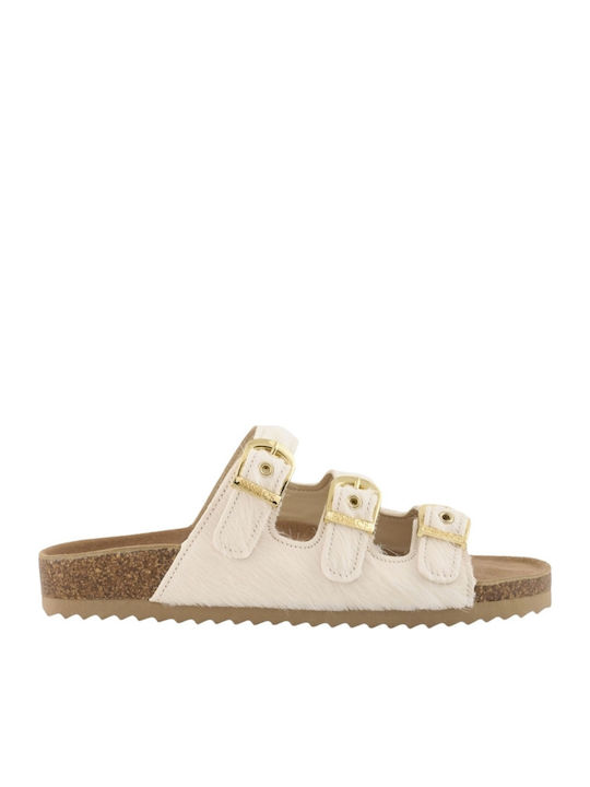 Colors Of California Women's Flat Sandals White