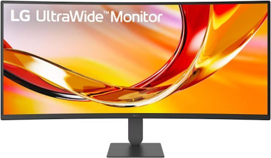 LG 34U640B-B UltraWide VA HDR Curved Monitor 34" QHD 3440x1440 144Hz with 5ms Response Time GTG