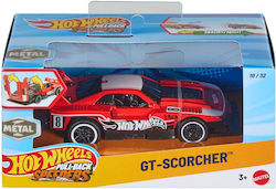 Hot Wheels Αυτοκινητάκι Pull-Back Speeders GT-Scorcher 1:43