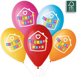Latex Balloons Welcome Home 6 Pieces