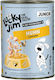 Lucky Jim Wet Dog Food for Puppies with Chicken Salmon and Pumpkin 6x400g