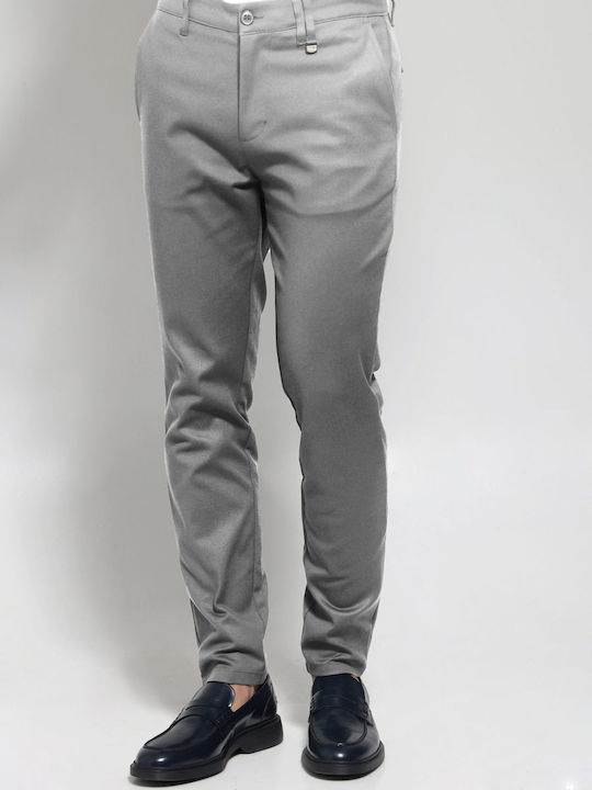 Tresor Παντελόνι Chino σε Slim Εφαρμογή Γκρι