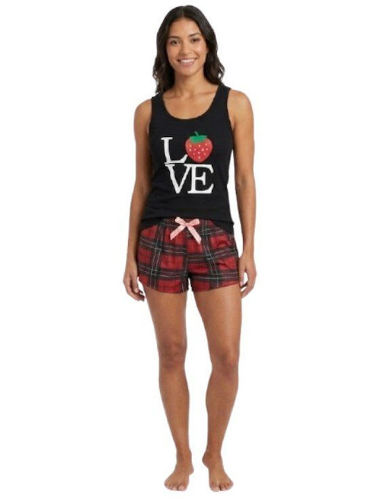 Soccus Set De Pijamale Dama De Vară Din Bumbac Multicolor