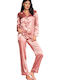 Love And Bra Summer Women's Pyjama Set Glow Me Desert Rose