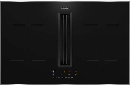 Miele Induction Autonomous Cooktop With Hood 80x52cm
