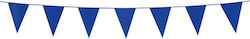 Globos Blaue Dreieckige Flaggen 3m