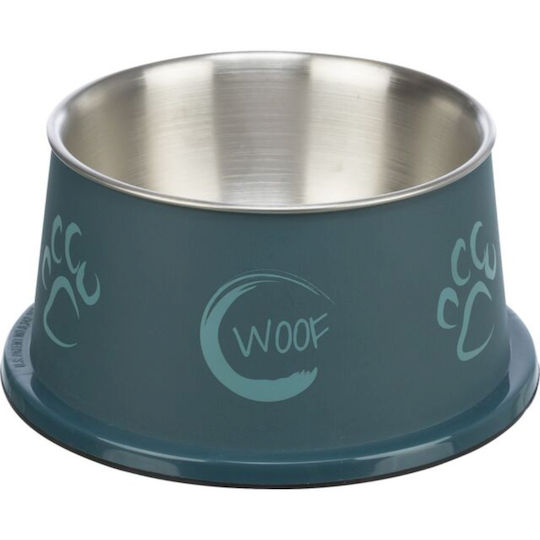 Trixie Bol De Mâncare Din Oțel Inoxidabil Pentru Câine Cu Urechi Lungi 900ml