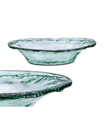 Atmosphera Bol Decorativ Din Sticlă Transparent 29.5x42x9cm