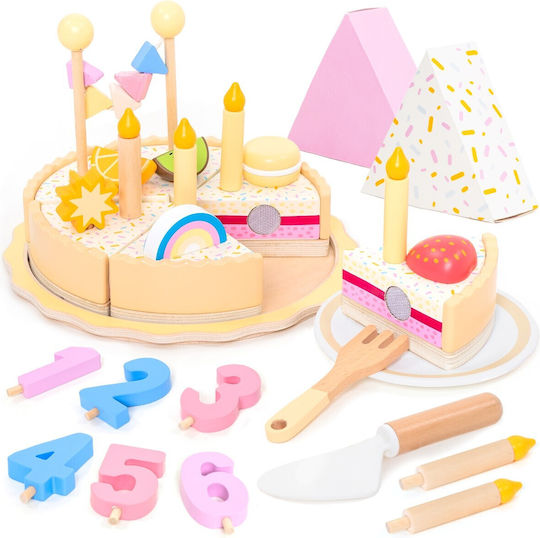 UMU Toys Дървени Играчки Торти за 3+ Години