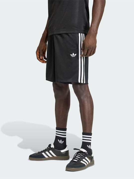 adidas Originals 3-stripes Αθλητική Ανδρική Βερμούδα Μαύρο